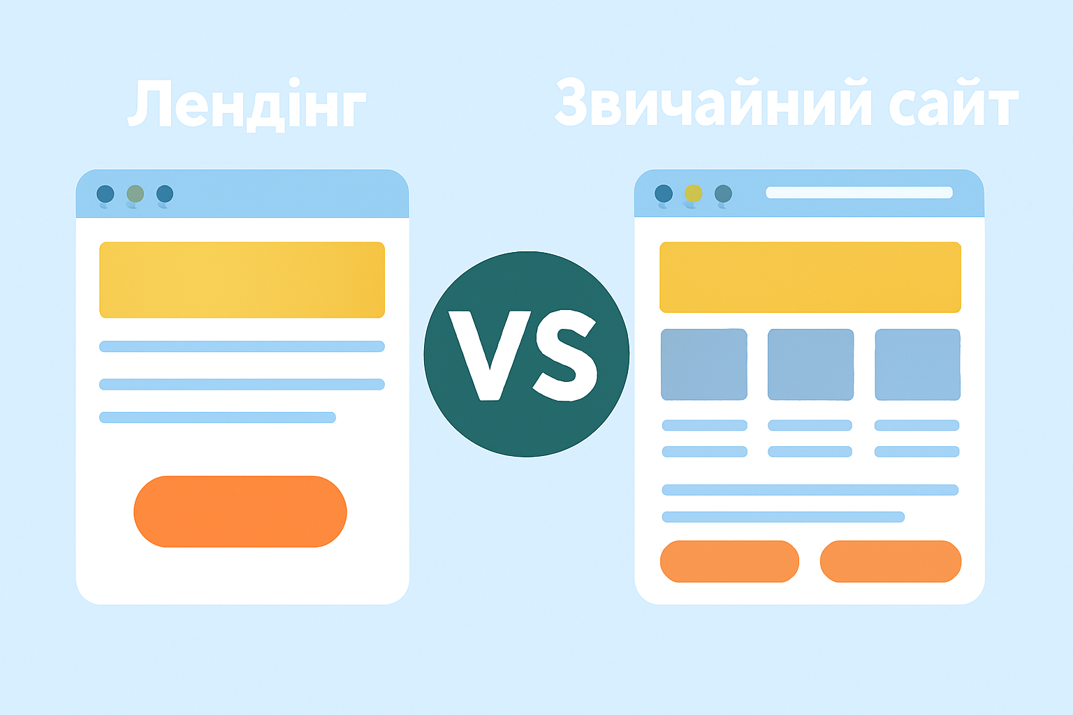 Що таке лендінг і чим він відрізняється від звичайного сайту